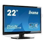 iiyama ProLite E2282HS-B1 21.5" Full HD LED Piatto Nero monitor piatto per PC LED display
