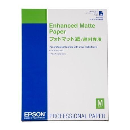 Epson Pap Mat Supérieur 189g 50f. A2 (0,420x0,594m)