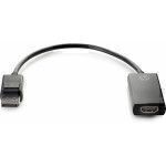 HP 2JA63AA DisplayPort HDMI Type A (Standard) Schwarz Videokabel-Adapter