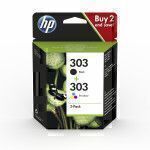 HP 303 4ml 4ml Black, Cyan, Magenta, Yellow 200pages 165pages ink cartridge