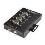 StarTech.com 4-Port Industrial USB to RS-232 422 485 Serial Adapter - 15 kV ESD Protection interface hub
