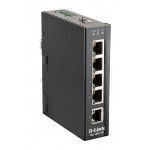D-Link DIS-100E-5W network switch Unmanaged L2 Fast Ethernet (10 100) Black