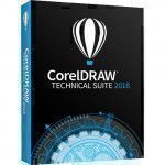 Corel CorelDRAW Technical Suite 2018 1licenza e Multilingua