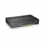 ZyXEL GS1920-8HPV2 托管 Gigabit Ethernet (10 100 1000) 黑色 支持以太网（PoE）