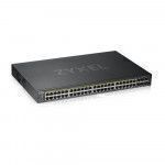 ZyXEL GS1920-48HPV2 托管 Gigabit Ethernet (10 100 1000) 黑色 支持以太网（PoE）