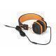 NGS Orange Gumdrop auriculares para móvil Binaural Diadema Negro, Naranja Alámbrico