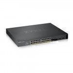 ZyXEL XGS1930-28HP 托管 L3 Gigabit Ethernet (10 100 1000) 黑色 支持以太网（PoE）