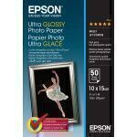 Epson Ultra Glossy Photo Paper - 10x15cm - 50 Feuilles