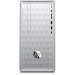 HP Pavilion 590-p0066nfm 3.6 GHz 8th gen Intel® Core™ i3 i3-8100 Silver Mini Tower PC