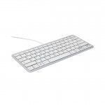 R-Go Tools R-Go Compact Keyboard, AZERTY (BE), white, wired