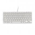 R-Go Tools R-Go Compact Keyboard, QWERTY (ES), white, wired