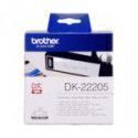 Brother DK22205 - 62mm x 30,48 m - Rectangle - Blanc