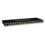 Netgear GS316P Unmanaged Gigabit Ethernet (10 100 1000) Black Power over Ethernet (PoE)
