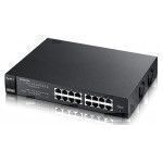 Zyxel ES1100-16P Unmanaged L2 Grey Power over Ethernet (PoE)