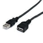 StarTech.com 10 ft Black USB 2.0 Extension Cable A to A - M F