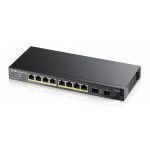 Zyxel GS1100-10HP Unmanaged Gigabit Ethernet (10 100 1000) Black 1U Power over Ethernet (PoE)