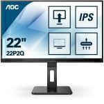 AOC 22P2Q LED display 54,6 cm (21.5") 1920 x 1080 Pixel Full HD Nero
