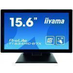 iiyama ProLite T1634MC-B7X monitor pantalla táctil 39,6 cm (15.6") 1920 x 1080 Pixeles Negro Multi-touch Multi-usuario