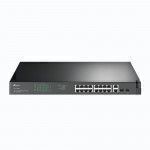 TP-LINK TL-SG1218MP network switch Fast Ethernet (10 100) Black Power over Ethernet (PoE)