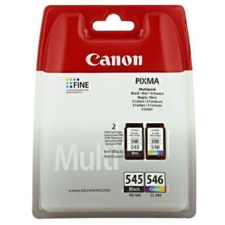 Canon PG-545/CL-546 - Cyan, Magenta, Jaune, Noir