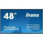 iiyama ProLite LE4840S-B1 Digital Beschilderung Flachbildschirm 121,9 cm (48 Zoll) LED Full HD Schwarz
