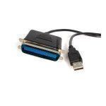 StarTech.com 6 ft USB to Parallel Printer Adapter - M M