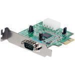 StarTech.com Scheda seriale PCI Express nativa basso profilo a 1 porta con 16950