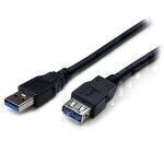 StarTech.com Cable USB 3.0 Rallonge Type A Male Femelle - 1,8 m noir - Extension Super Speed USB 3