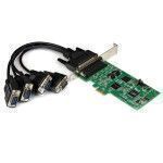 StarTech.com 4 Port PCI Express PCIe Serial Combo Card - 2 x RS232 2 x RS422   RS485