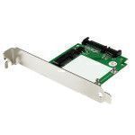 StarTech.com SATA to mSATA SSD Adapter w  Full and Low Profile Brackets – SATA to Mini SATA Converter Card