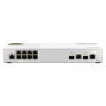 QNAP QSW-M2108R-2C network switch Managed L2 Gigabit Ethernet (10 100 1000) Power over Ethernet (PoE) White