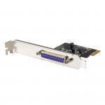 StarTech.com 1-Port Parallel PCIe Card - PCI Express to Parallel DB25 Adapter Card - Desktop Expansion LPT Controller for