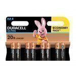 Duracell ULTRA 使い捨て電池 単3形 アルカリ