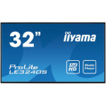 iiyama LE3240S-B3 Signage-Display Digital Beschilderung Flachbildschirm 80 cm (31.5 Zoll) LED 350 cd m² Full HD Schwarz 16 7