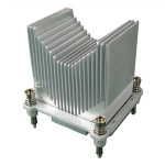 DELL 412-AAYT système de refroidissement d’ordinateur Processeur Dissipateur thermique Radiateur Argent