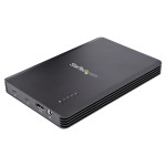 StarTech.com 4 Bay Thunderbolt 3 NVMe Enclosure, For M.2 NVMe SSD Drives, 1x DisplayPort Video  2x TB3 Downstream Ports,