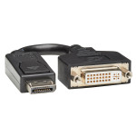 Tripp Lite P134-000 DisplayPort to DVI-I Adapter Cable (M F), 6 in. (15.2 cm)