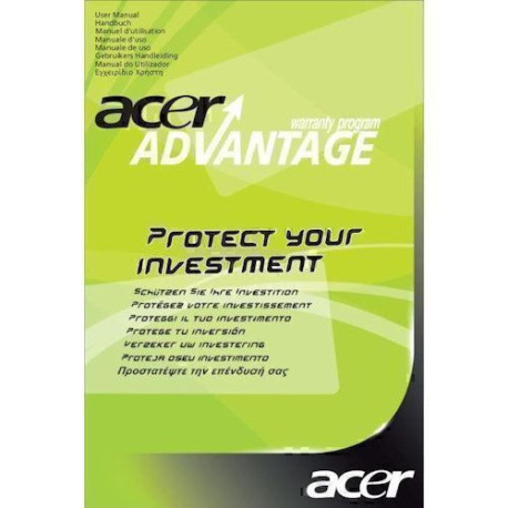 Acer 2-year warranty + Dara recovery