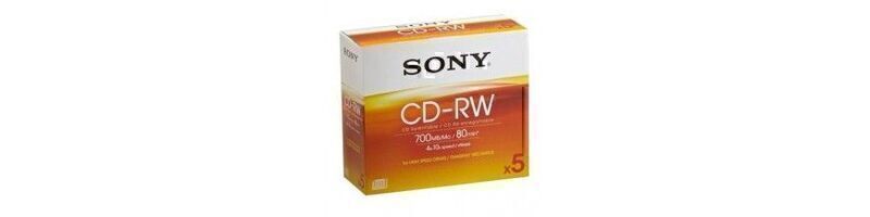 CD-RW rewritables